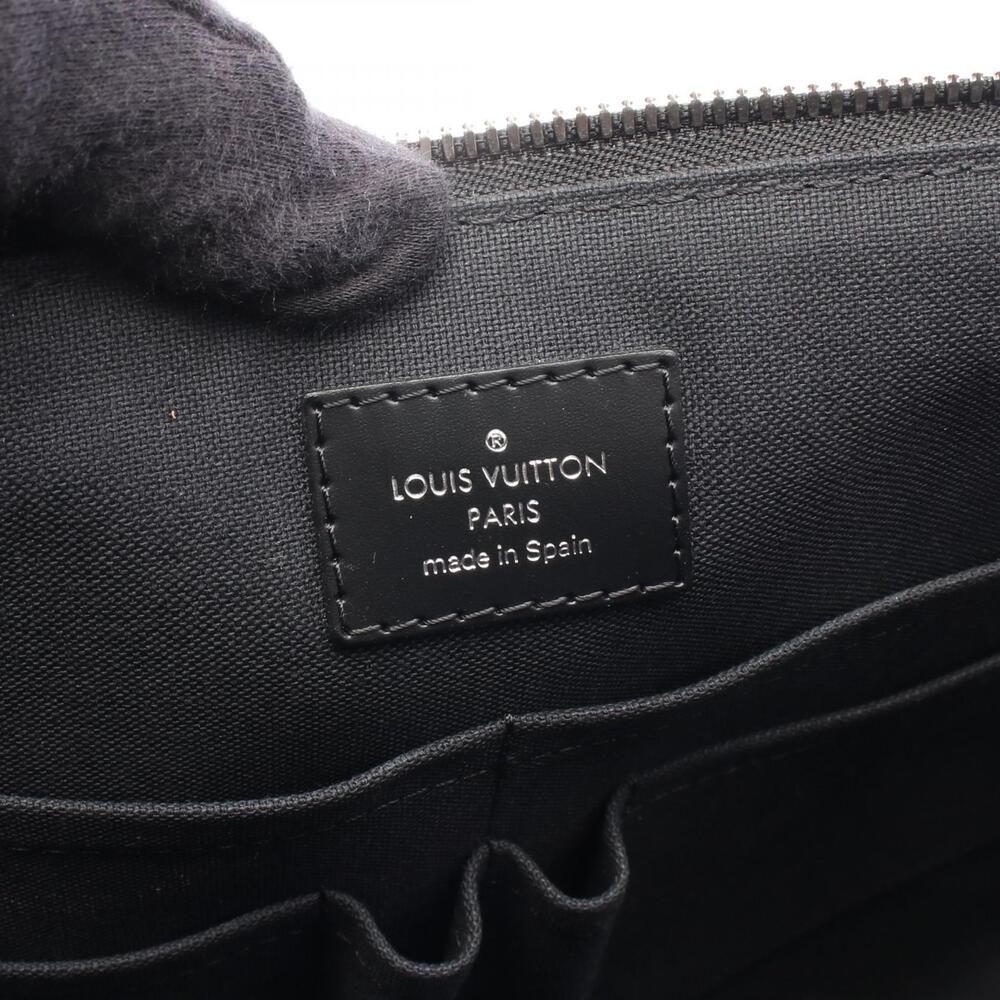 Louis Vuitton PDJ Porte document Jour Briefcase Bag Leather Graphite Black - Picture 4 of 8